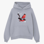 Толстовка худи оверсайз