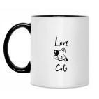 Кружка двухцветная