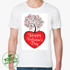 Мужская футболка органик