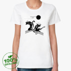 Женская футболка органик