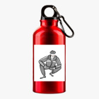 Металлическая бутылка 400 мл UV-DTF