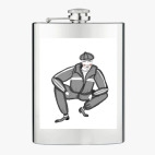 Фляжка стальная