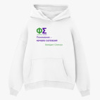 Толстовка худи оверсайз