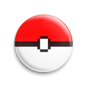 Znachok 25mm Pokebol Normalnaya Lavka