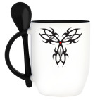 Кружка с ложкой