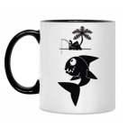 Кружка двухцветная