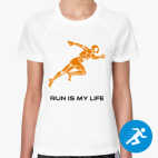 Женская спортивная футболка