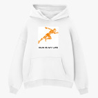 Толстовка худи оверсайз