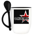 Кружка с ложкой