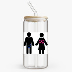 Банка с бамбуковой крышкой