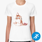 Женская спортивная футболка