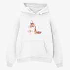 Толстовка худи оверсайз