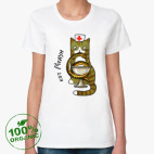 Женская футболка органик