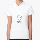 Женская рубашка поло