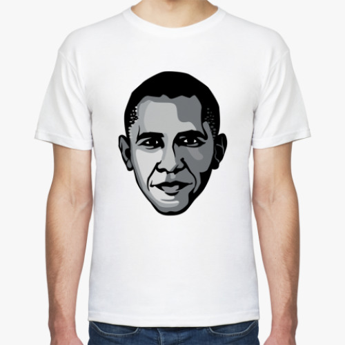 Футболка с принтом Barack Obama