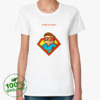 Женская футболка органик