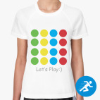 Женская спортивная футболка