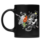 Кружка цветная UV-DTF