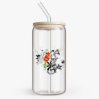 Банка с бамбуковой крышкой