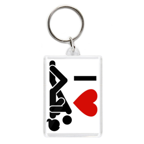 Брелок с принтом  'I Love Sex'