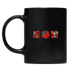 Кружка цветная UV-DTF