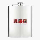 Фляжка стальная