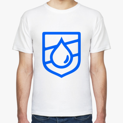 Футболка с принтом Droplet Emblem