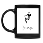 Кружка цветная UV-DTF