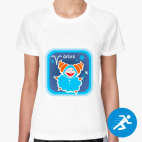 Женская спортивная футболка