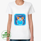 Женская футболка органик