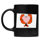 Кружка цветная UV-DTF