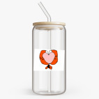 Банка с бамбуковой крышкой