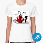 Женская спортивная футболка