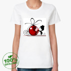 Женская футболка органик