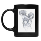 Кружка цветная UV-DTF