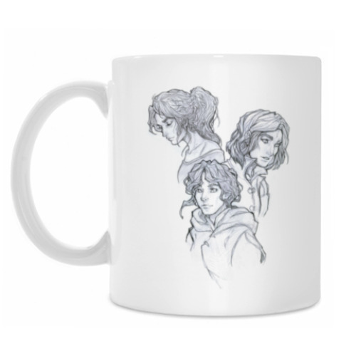 Кружка с принтом Айк, Джори и Крис