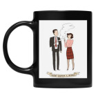 Кружка цветная UV-DTF