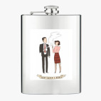 Фляжка стальная