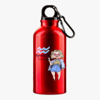 Металлическая бутылка 400 мл UV-DTF