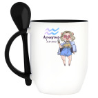 Кружка с ложкой