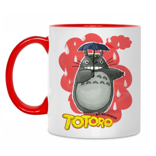 Кружка с принтом Тоторо