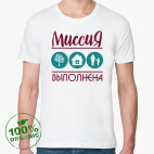 Мужская футболка органик