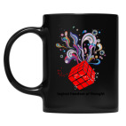 Кружка цветная UV-DTF