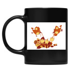 Кружка цветная UV-DTF