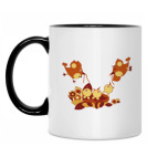 Кружка двухцветная