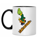 Кружка двухцветная