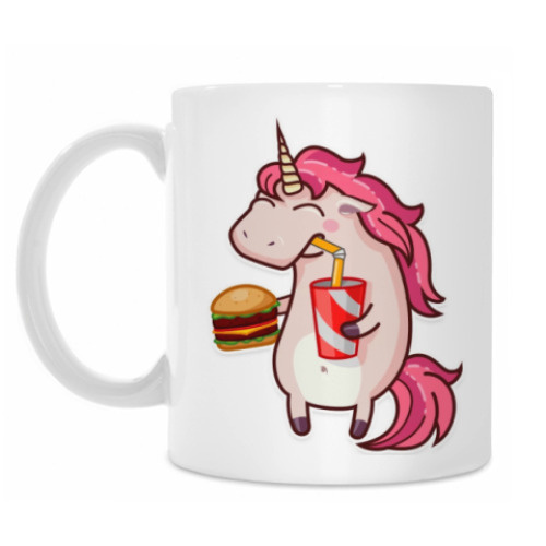 Кружка Fastfood Unicorn