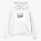 Толстовка худи оверсайз