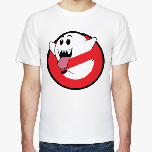 Футболка с принтом Привидение