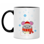 Кружка двухцветная